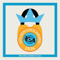 Golden Lock Award 2026, Room Escape Artist